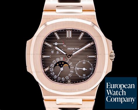 prix patek philippe 5712|patek philippe gold nautilus price.